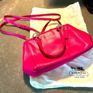 Pink Coach bag
